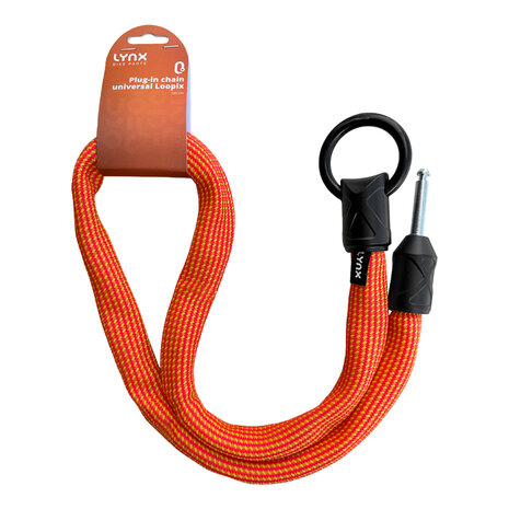 Lynx Insteekketting universeel Loopix Gevlochten nylon beschermhoes (PA6). Geschikt voor Abus, Axa en Trelock.