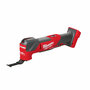 Milwaukee M18 FMT-0 18V Accu Multitool Basic Body + 8 delige accessoireset - koolborstelloos - 4933479543