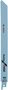 Bosch S 1122 EF reciprozaagblad BIM Flexible for Metal - 228 MM