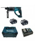 Makita DHR202RTJ 18V Li-Ion Accu SDS-plus combihamer set (2x 5.0Ah accu) in Mbox Makita DHR202RTJ 18V Li-Ion Accu SDS-plus combihamer set (2x 5.0Ah accu) in Mbox