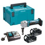 Makita DJN161RTJ 18V Li-Ion Accu Knabbelschaar set (2x 5,0Ah accu) in Mbox Makita DJN161RTJ 18V Li-Ion Accu Knabbelschaar set (2x 5,0Ah accu) in Mbox
