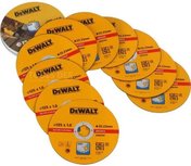 DeWalt DT3507 Doorslijpschijf - 125 x 22,23 x 1,0mm - RVS - inox (10st) - DT3507-QZ DeWalt DT3507 Doorslijpschijf - 125 x 22,23 x 1,0mm - RVS - inox (10st) - DT3507-QZ