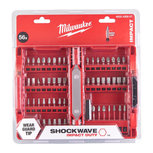 Milwaukee 4932430907 Shockwave Schroefbitset 56 Delig Milwaukee 4932430907 Shockwave Schroefbitset 56 Delig
