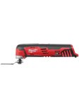 Milwaukee C12 MT-0 12V Li-Ion Accu multitool body + 8 delige accessoireset - variabel - 4933427180 Milwaukee C12 MT-0 12V Li-Ion Accu multitool body + 8 delige accessoireset - variabel - 4933427180