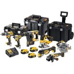 DeWalt DCK755P3T 7-delige combopack XR 18 Volt 5,0 Ah Li-Ion 3 Accu's DeWalt DCK755P3T 7-delige combopack XR 18 Volt 5,0 Ah Li-Ion 3 Accu's