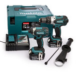 MAKITA DLX2145TJ COMBISET | DHP458 ACCU KLOPBOORMACHINE + DTD152 ACCU SLAGSCHROEVENDRAAIER | 18V 5.0AH LI-ION MAKITA DLX2145TJ COMBISET | DHP458 ACCU KLOPBOORMACHINE + DTD152 ACCU SLAGSCHROEVENDRAAIER | 18V 5.0AH LI-ION
