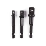 Bit Verloop Naar Dop 1/4-3/8-1/2″ X 70mm Bit Verloop Naar Dop 1/4-3/8-1/2″ X 70mm