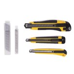 Afbreekmessenset - Inclusief Reserve 9 en 18 mm. Stanleymes Mesjes - 26 Delig Afbreekmessenset - Inclusief Reserve 9 en 18 mm. Stanleymes Mesjes - 26 Delig