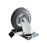 Zwenkwiel Ø 125 mm. met rem Zwenkwiel Ø 125 mm. met rem