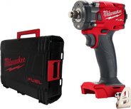 Milwaukee M18 FIW2F12-0X 18V Accu slagmoersleutel body in HD Box 339Nm - 1/2" Milwaukee M18 FIW2F12-0X 18V Accu slagmoersleutel body in HD Box 339Nm - 1/2"