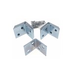 Ijzerwaren Versterkingshoek 8 Dlg 30 X 30 X 30 Mm Ijzerwaren Versterkingshoek 8 Dlg 30 X 30 X 30 Mm
