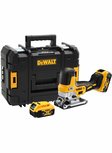DEWALT DCS335P2 18V XR BRUSHLESS GRIP ACCU DECOUPEERZAAG 2X5.0 AH ACCU'S EN LADER IN TSTAK DEWALT DCS335P2 18V XR BRUSHLESS GRIP ACCU DECOUPEERZAAG 2X5.0 AH ACCU'S EN LADER IN TSTAK