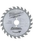 Milwaukee Cirkelzaagblad 190 x 30 mm (24 tanden) Milwaukee Cirkelzaagblad 190 x 30 mm (24 tanden)