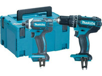 Makita DLX2131ZJ Combi Kit Klopboormachine DHP482 en Slagschroevendraaier DTD152 zonder accu's in M-box 3 Makita DLX2131ZJ Combi Kit Klopboormachine DHP482 en Slagschroevendraaier DTD152 zonder accu's in M-box 3