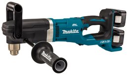 Makita DDA460PT2 2x18V accu haakse boormachine set (2x 5,0Ah en lader) in koffer - 13mm - koolborstelloos Makita DDA460PT2 2x18V accu haakse boormachine set (2x 5,0Ah en lader) in koffer - 13mm - koolborstelloos