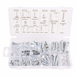 240 delige Assortimentbox Bouten, Moeren en Veerringen Ø M4, M5, M6, M8 en M10 240 delige Assortimentbox Bouten, Moeren en Veerringen Ø M4, M5, M6, M8 en M10