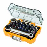 DeWALT 24-delige bit en doppenset - DT71516-QZ-QZ DeWALT 24-delige bit en doppenset - DT71516-QZ-QZ