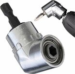 Haakse Schroevendraaier - 105° - Haakse Adapter - Haakse Bithouder - Universeel - 1 Stuk Haakse Schroevendraaier - 105° - Haakse Adapter - Haakse Bithouder - Universeel - 1 Stuk