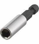 Bithouder magnetisch voor 1/4" bits - lengte 60 mm - Verlengstuk voor bit Bithouder magnetisch voor 1/4" bits - lengte 60 mm - Verlengstuk voor bit